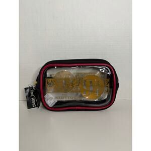 NEW Hot Topic Harry Potter Hogwarts Clear Make Up Bag